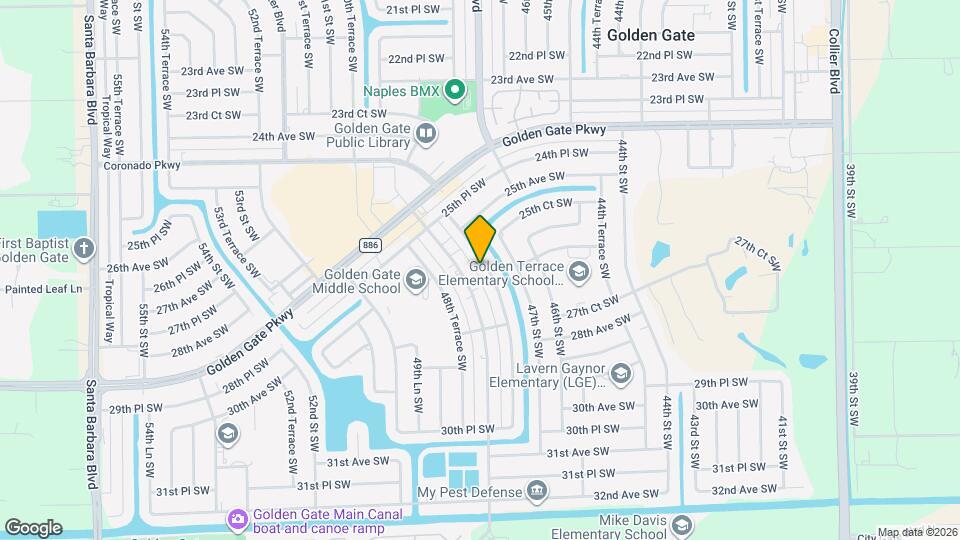 2601 47th Terrace SW Map and Location Details