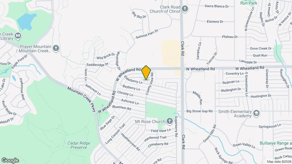 7302 Elderberry Cir Map and Location Details