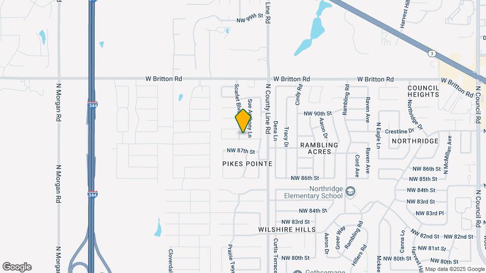 8900 Scarlet Blvd Map and Location Details