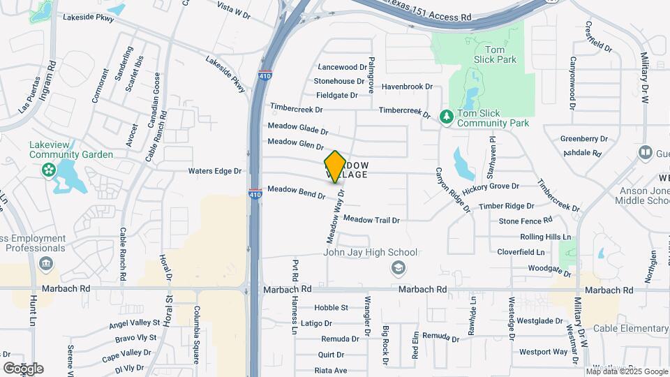 206 Meadow Path Dr Map and Location Details