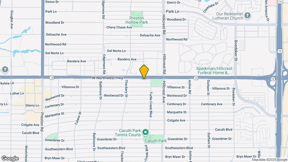 3513 Northwest Pkwy Map and Location Details