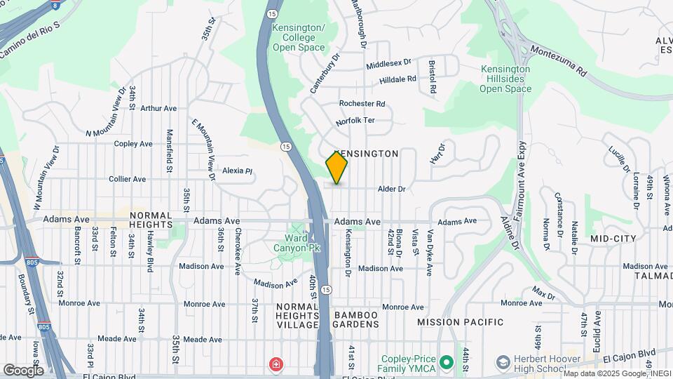4763 Terrace Dr Map and Location Details
