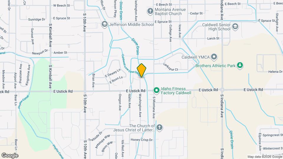 3915 Washington Ave Map and Location Details