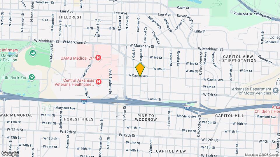 504 S Maple St Map and Location Details