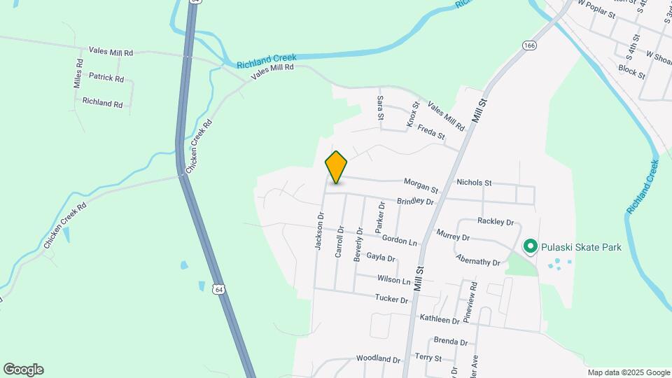 1202 Brindley Dr Map and Location Details