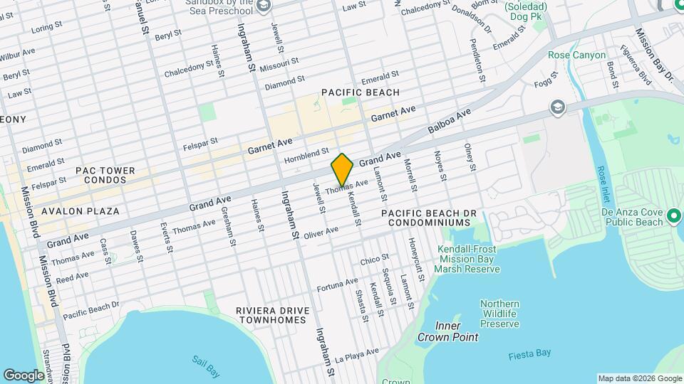 1767 Thomas Ave Mapa y Detalles de la Ubicación