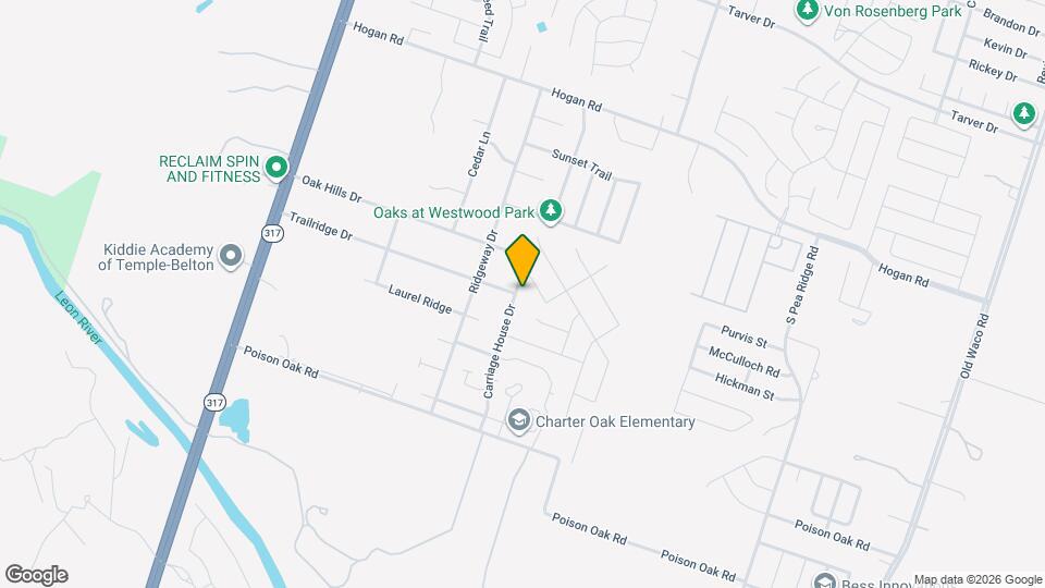 1917 Carriage House Dr Map and Location Details