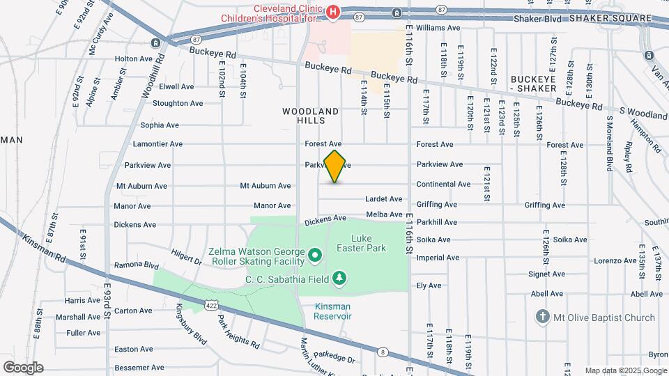 11130 Continental Ave Map and Location Details