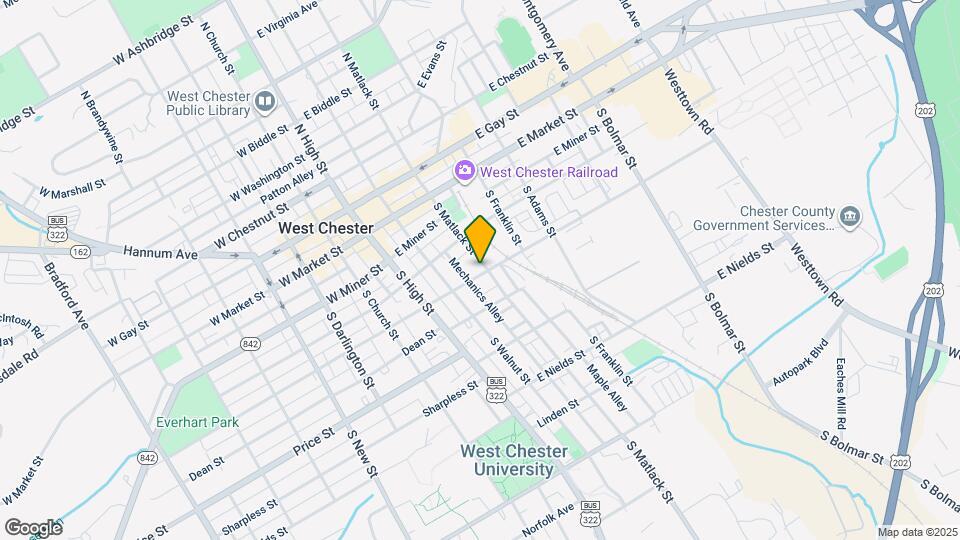 133 E Nields St Map and Location Details