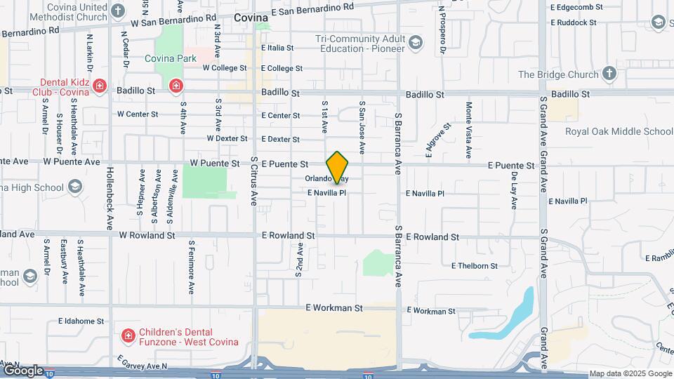 326 E Orlando Way Map and Location Details
