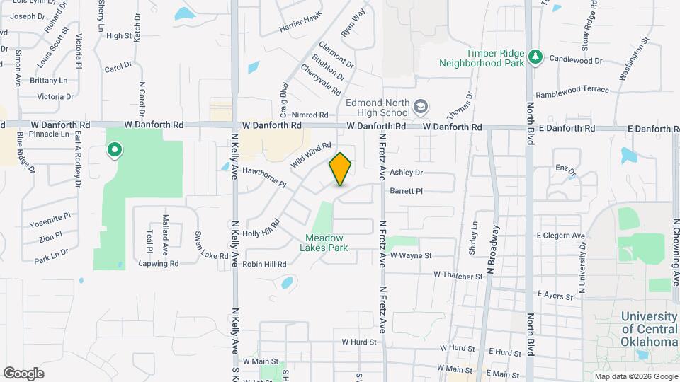 413 Meadow Lake Dr Map and Location Details