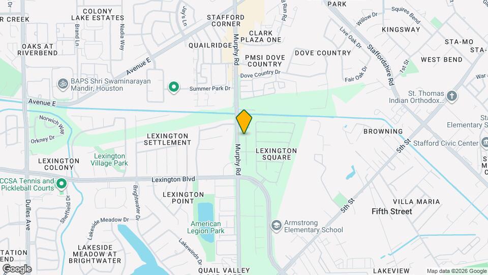 1110 Concord Pl Map and Location Details