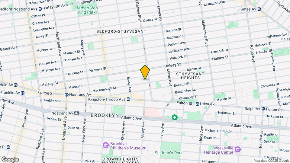 197 MacDonough Street Map and Location Details