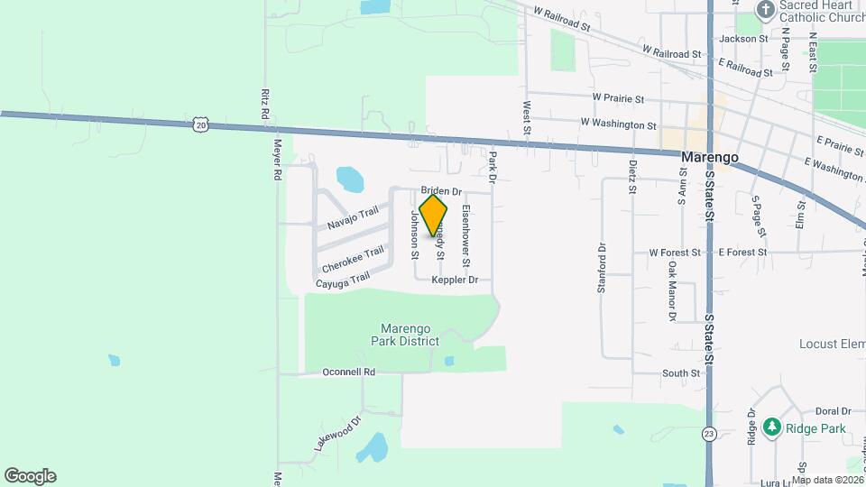 540 Kennedy St Map and Location Details