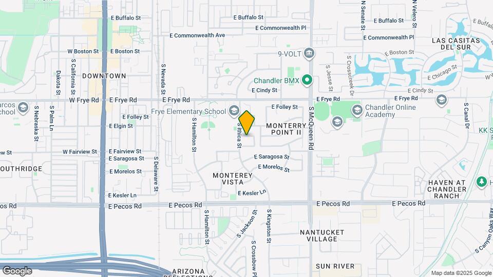 753 E Whitten St Map and Location Details