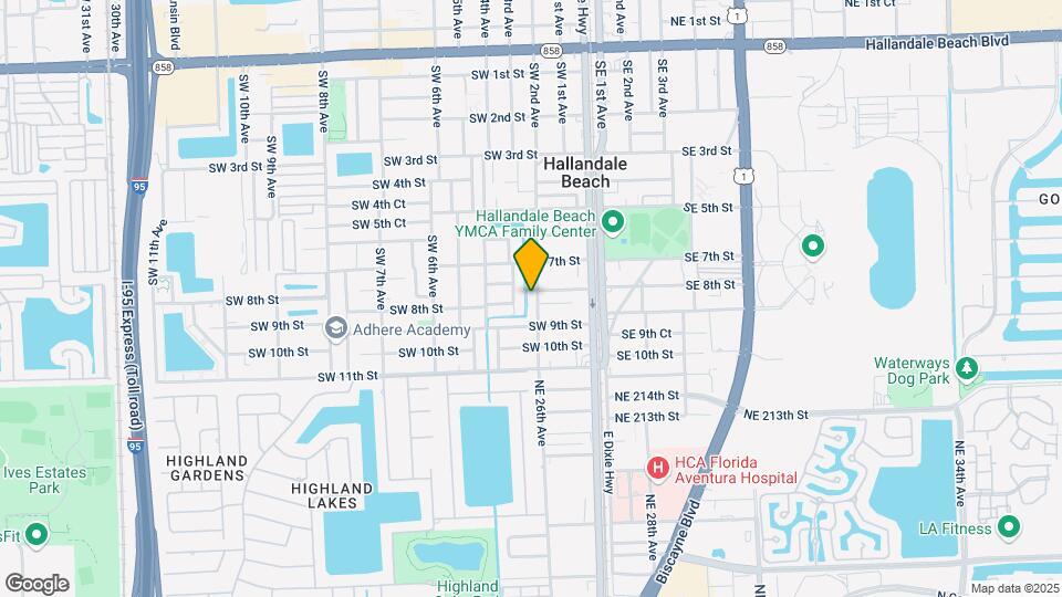 728 SW 2nd Ave Map and Location Details