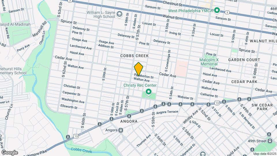 5623 Walton Ave Map and Location Details