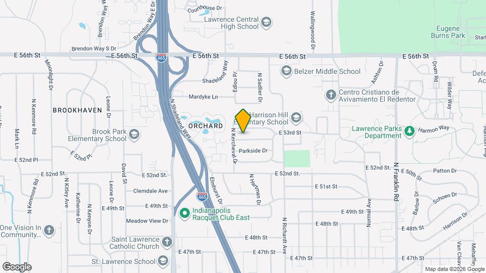 7324 E 53rd St Map and Location Details