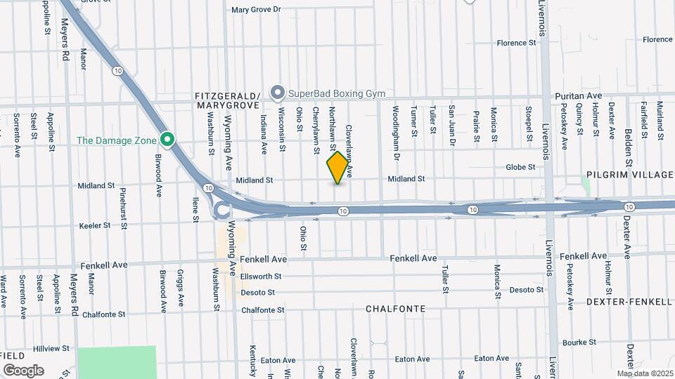 15484 Northlawn St Mapa y Detalles de la Ubicación
