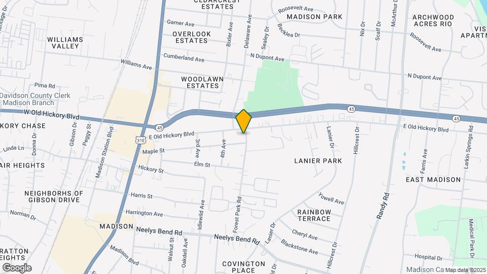 104 Forest Park Rd Map and Location Details