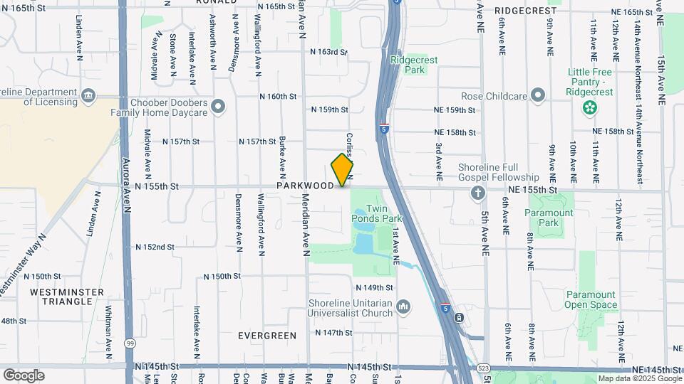 2155 N 155th St Map and Location Details