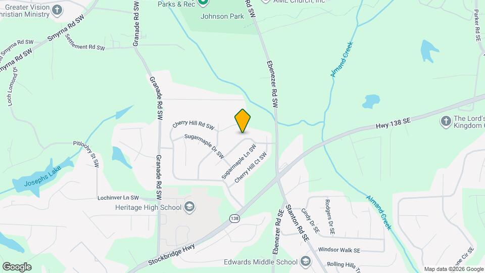 1589 Cherry Hill Ln SW Mapa y Detalles de la Ubicación