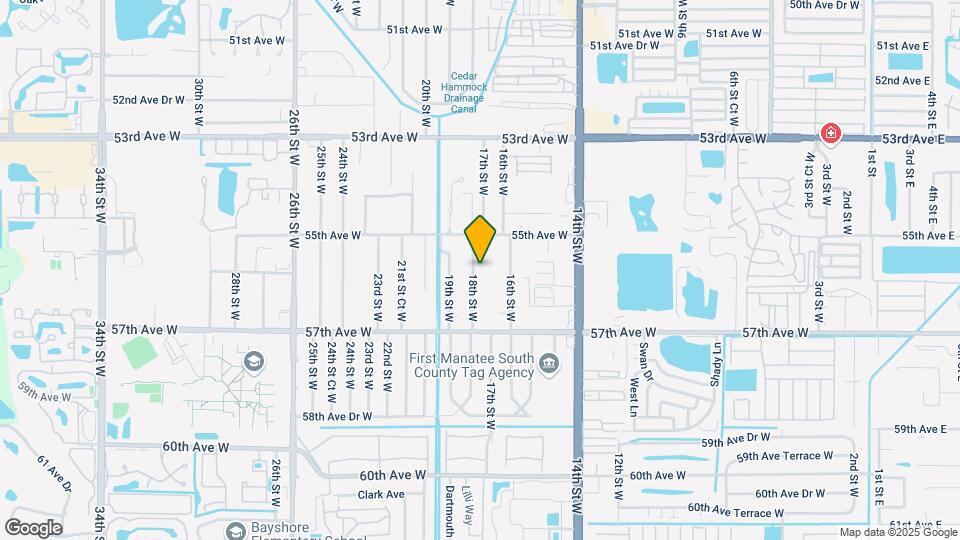 5511 18th St W Map and Location Details