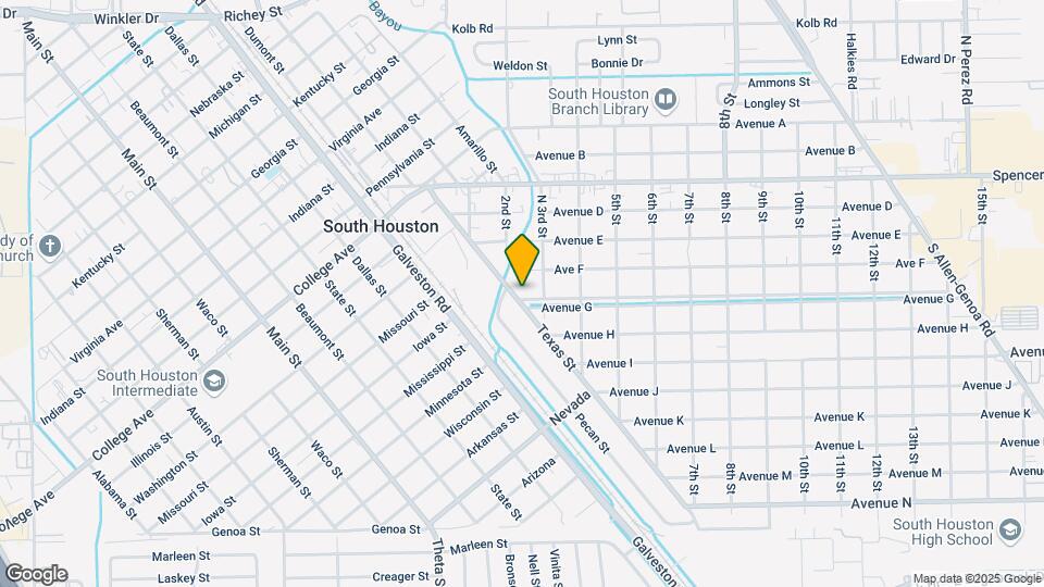 403 Texas St Map and Location Details