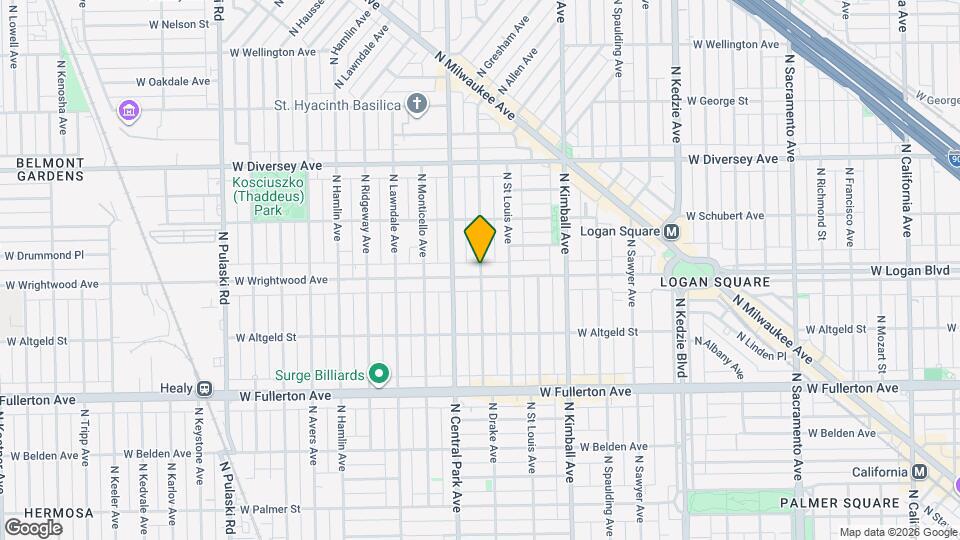 2604 N Drake Ave Map and Location Details
