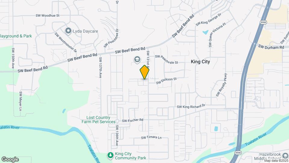 16442 SW 132nd Terrace Map and Location Details