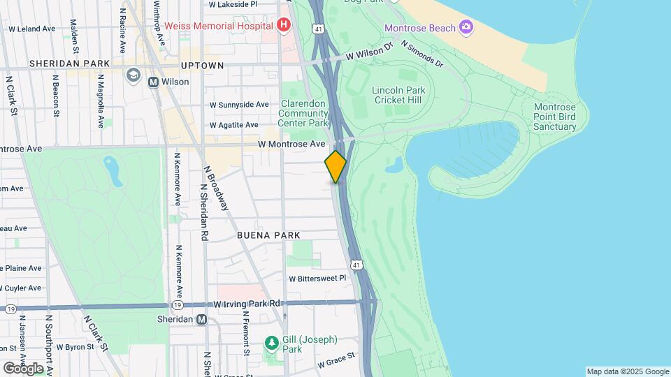 4250 N Marine Dr, Unit Marine drive condo Map and Location Details