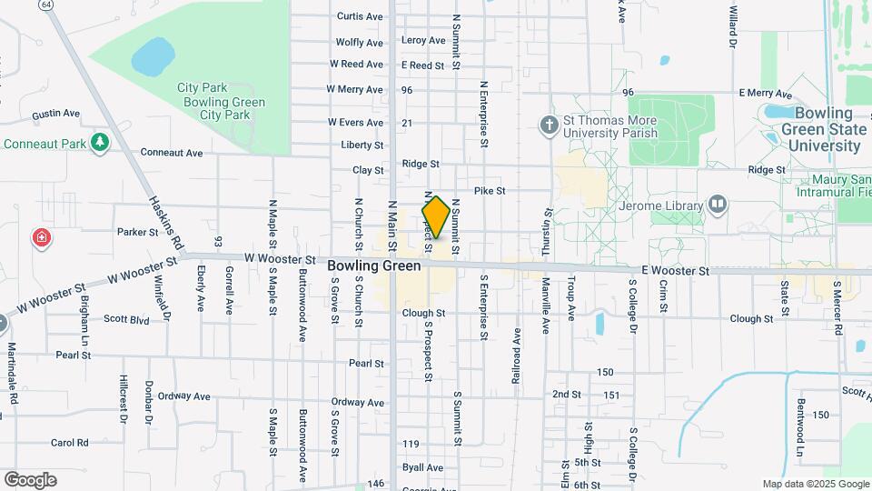 120 N Prospect St Map and Location Details