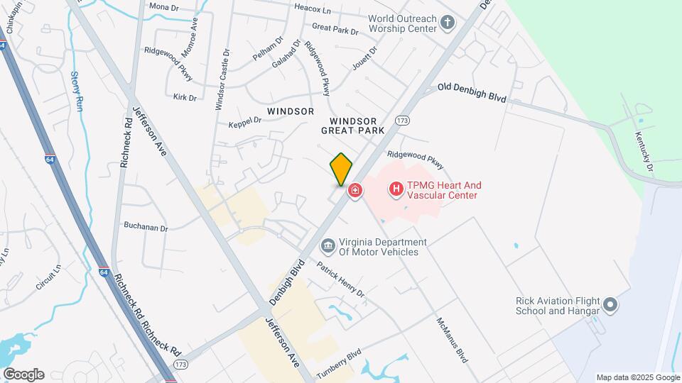 704 Balthrope Rd Map and Location Details