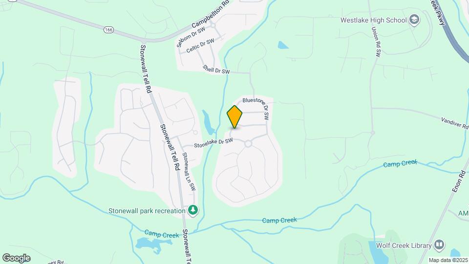 2609 Bluestone Dr SW Mapa y Detalles de la Ubicación