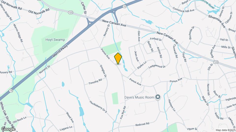 172 Ponus Ave Map and Location Details