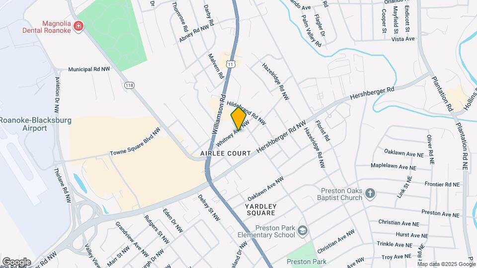 820 Whitney Ave NW Map and Location Details