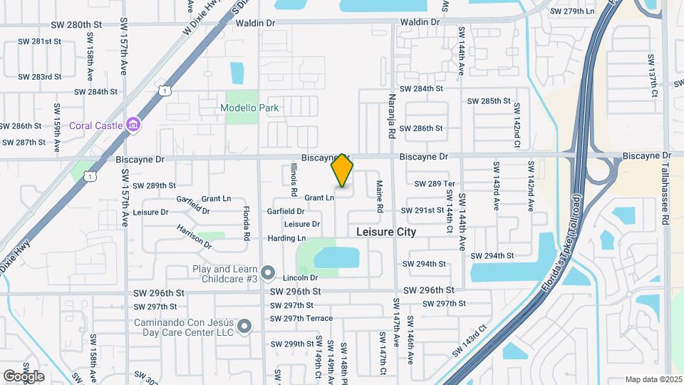 14855 Grant Ln Map and Location Details