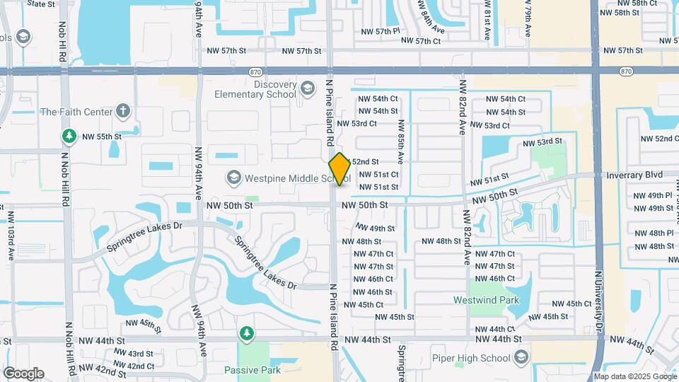 5143 NW 87th Terrace Map and Location Details