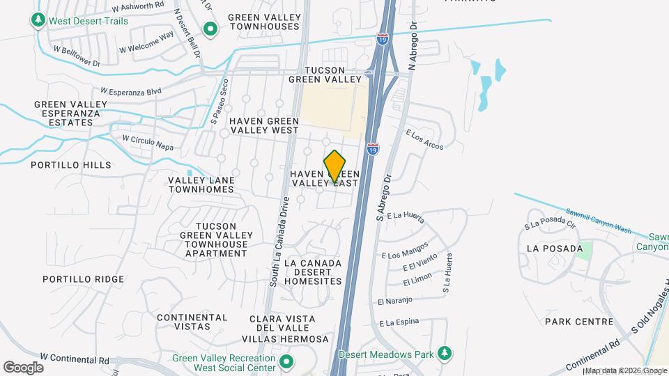 436 S Paseo Cerro, Unit D Mapa y Detalles de la Ubicación