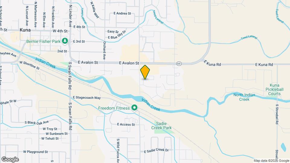 857 E Travel Ln Map and Location Details
