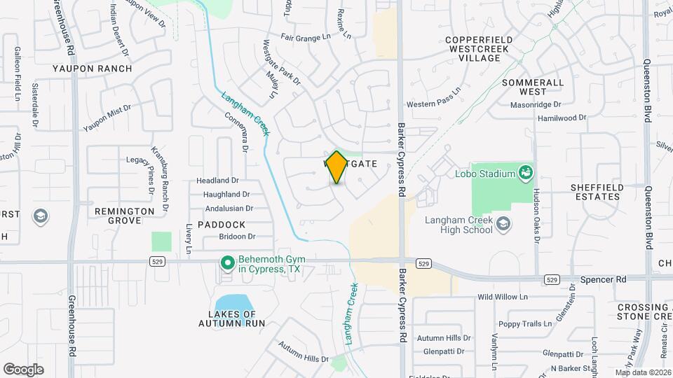 7206 Hollow Field Ln Map and Location Details