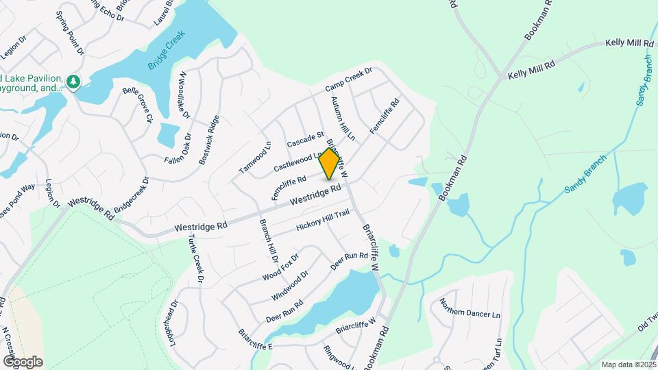 315 Westridge Rd Map and Location Details