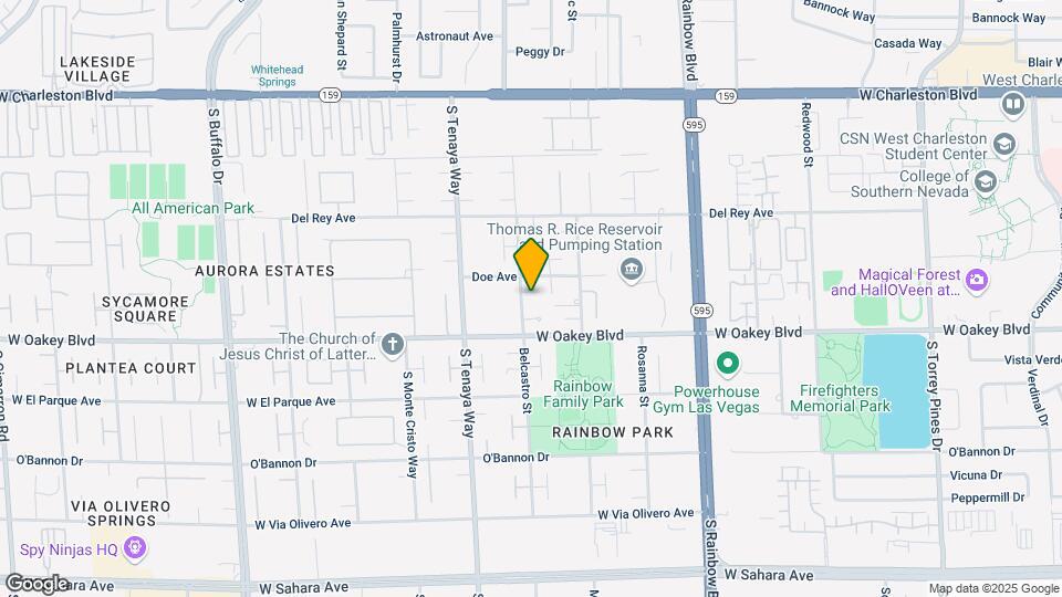 1650 Belcastro St Map and Location Details
