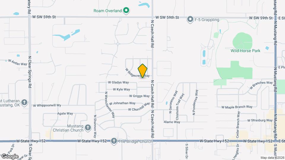 923 West Prairie Wind Way Map and Location Details