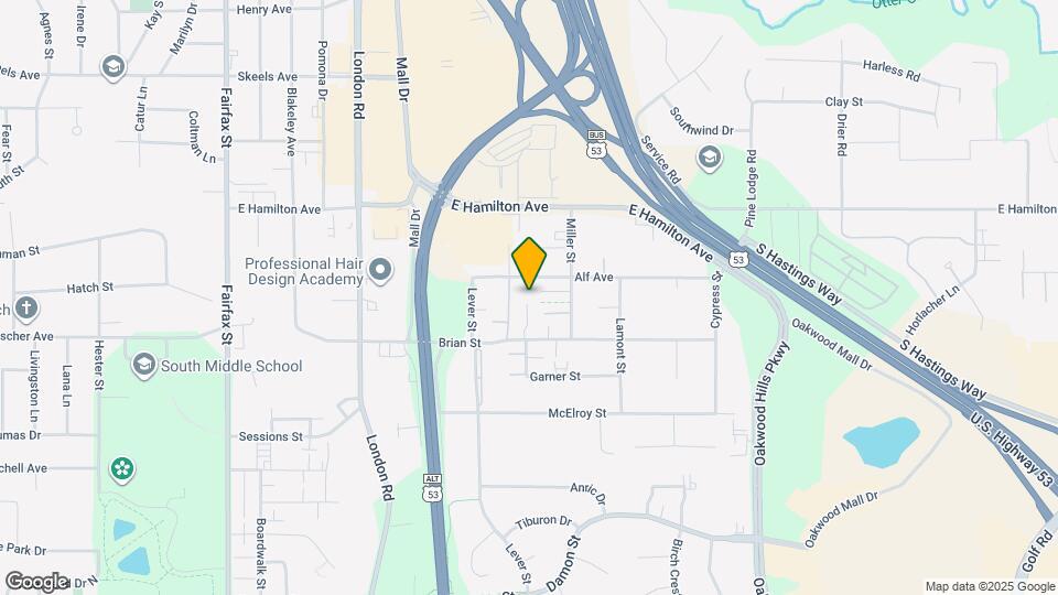 3206 Brian St Map and Location Details