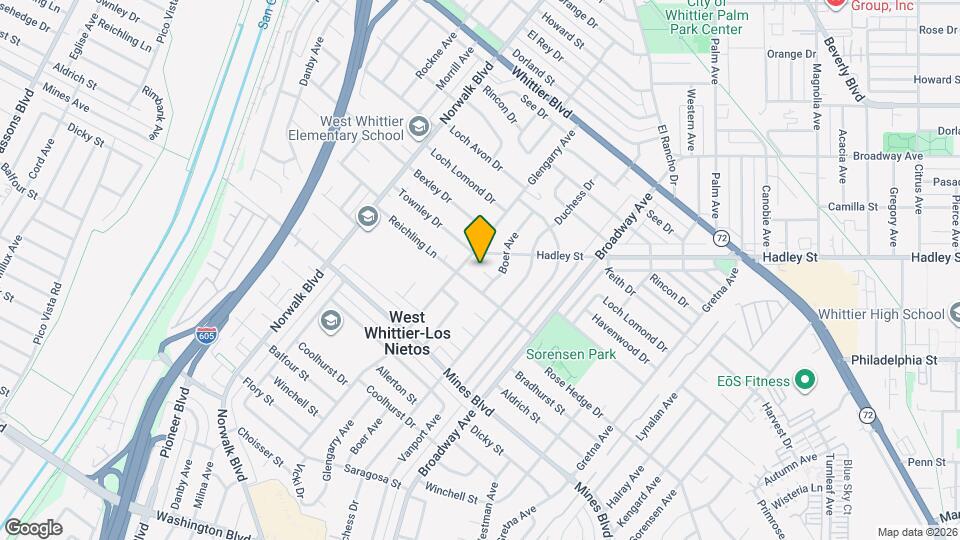 11120 Townley Dr Map and Location Details