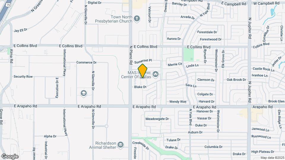 1320 Summerwood Ln Map and Location Details