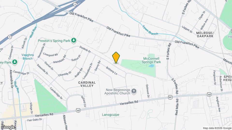 1861 Dunkirk Dr Map and Location Details