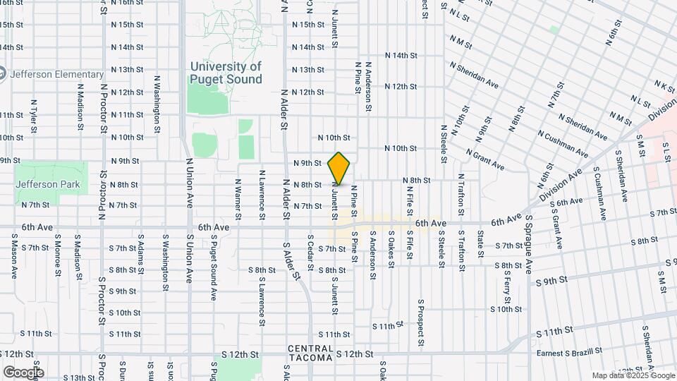 2918 N 8th St Map and Location Details