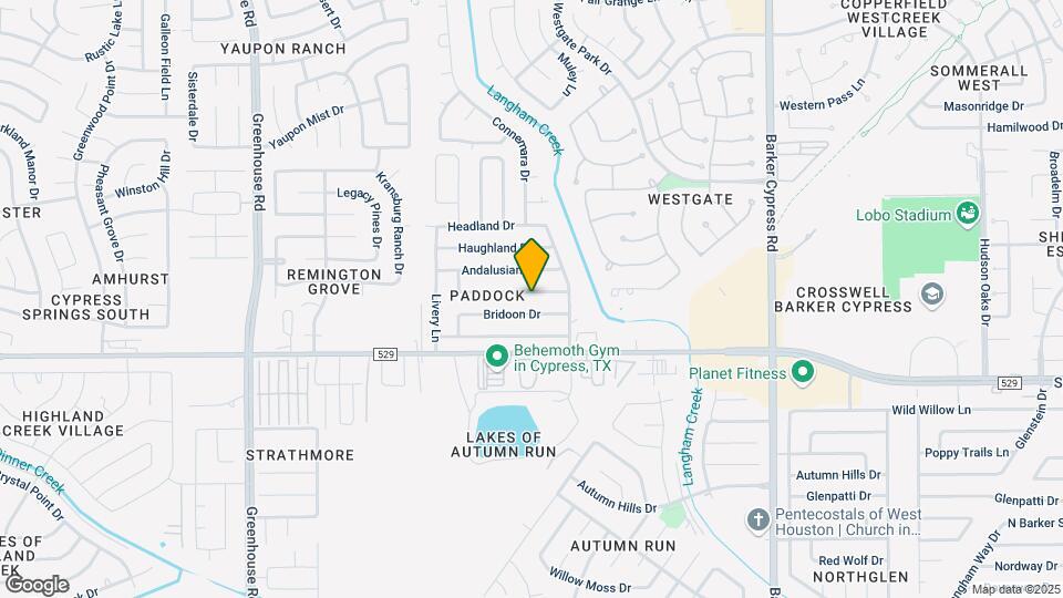 18531 Lippizaner Dr Map and Location Details
